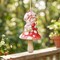 Blue Sky Clayworks: Strawberry Shortcake and Custard Wind Chime